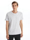 Crew Neck Short Sleeve Combed Cotton Men's T-shirt